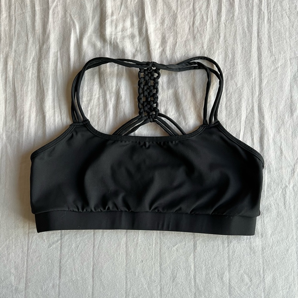 Mark Bell Slingshot Dragon Braid Bra Black